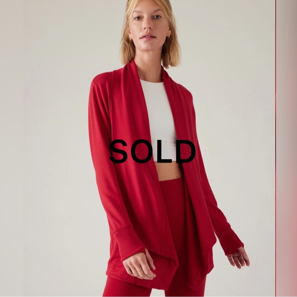SOLD Athleta Pranayama Wrap. Size XXS. Very Good Pre-Owned Condition.
